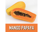 Mango Papaya | Top notes of mango, citrus and pineapple. Heart notes of peach, papaya, and classic jasmine.
